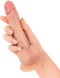 Real Fantasy - Declan Realistische Dildo met Beweegbare Voorhuid - 18 cm — thumbnail 2
