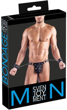 Men's Thong AND Cuffs S — thumbnail 1