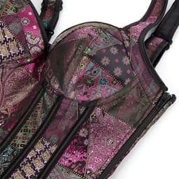 Gothic Corset Tanktop met Bandjes voor Dames en Plus Maten — thumbnail 3