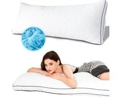 Comfortabel Memory Foam Body Kussen in Wit