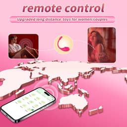 Lzwintrading Vibrators voor Vrouwen met App Control - Sex Toys voor Vrouwen Koppels - G Spot Bullet Vibrator met 10 Vibratie Standen- Clitoris Stimulator - Dildo Vibrator Realistisch - Seksspeeltjes - Erotiek - Vibrerend Ei - Anale Speeltjes — thumbnail 4