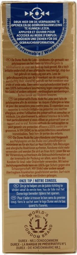 Durex Condooms Nude - Latexvrij - 10 stuks — thumbnail 17