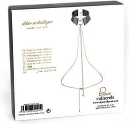 Bijoux Indiscrets - DÃ©sir MÃ©tallique Collar Zwart - Sekstuigje — thumbnail 2