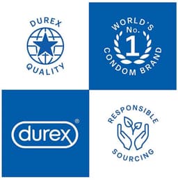 Durex - Condoooms Thin Feel Extra Lube 10 st. — thumbnail 14