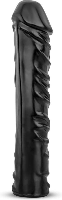All Black Grote zwarte realistische dildo 33 cm — thumbnail 20