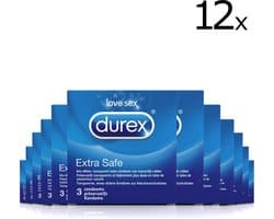 Durex extra safe - 12 x 3 stuks