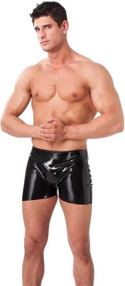 Rimba - Latex Boxershort - zwart - Maat S — thumbnail 1