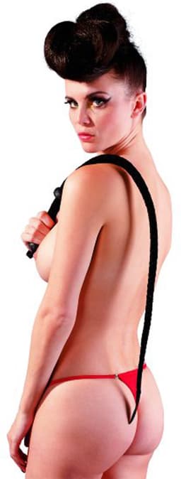 ZADO – 69 cm Lederen ‘Riding Crop’ Zweep met Luxe Uitstraling voor BDSM Training – Zwart — thumbnail 8