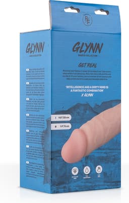 Real Fantasy - Glynn Realistische Dildo met Balzak - 25 cm - Dildo met Zuignap - Dildo's - Sex Toys voor Vrouwen - Sex Toys voor Mannen - Dildo Mannen Anaal - Beige — thumbnail 9