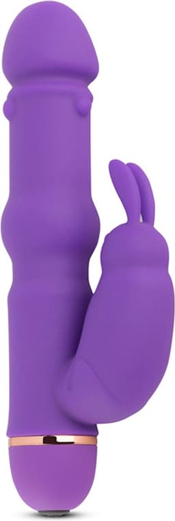 Teazers - Siliconen Rabbit Vibrator - Vibrators voor Vrouwen - Dildo - Vibrators - Tarzan Vibrator - Sex Toys - 20 Vibratiestanden - Sex Toys voor Vrouwen - Paars — thumbnail 4