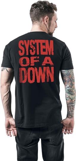 Band T-shirt - Muziek shirt - Casual dragen - Officieel gelicenseerd - Niet gespecificeerd - Zwart — thumbnail 4