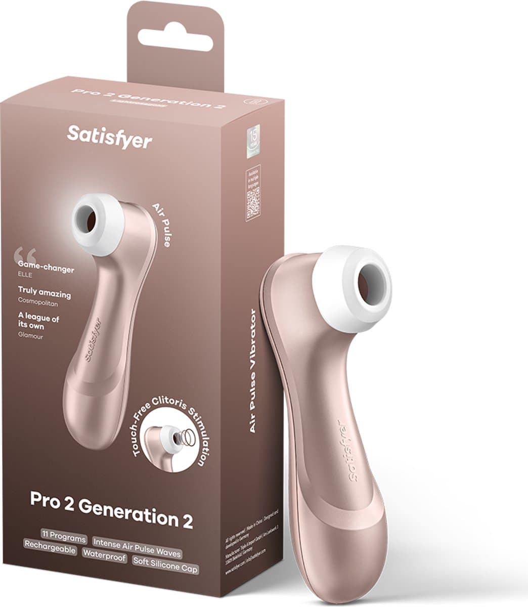 Satisfyer Pro 2 Next Generation - Luchtdrukvibrator met 11 intensiteitsniveaus - waterdicht — afbeelding 1