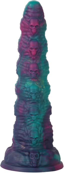 Banoch | Dildo XXL "Skull" siliconen | 41 cm lang | ∅ 10 cm | fantasy monster | Zuignap | zeer groot — thumbnail 5