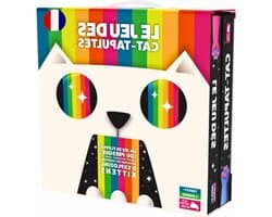 Asmodee - Het spel van de CAT-TAPULTES - Sfeerspel voor kinderen vanaf 7 jaar - Actiebordspel - Box dient als speelbord - 2 spelers - 15 minuten - Exploding Kittens