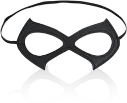 Dailygoods- Kattenmasker Zwart - Halve Gezichtsdesign - Leren Masker - Cosplay/Kostuum - Carnaval/Halloween - Comfortabele Pasvorm — thumbnail 5