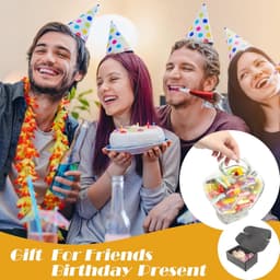 Berichtcapsules in fles - Liefdesboodschappen - Cadeau geven - 100 stuks - Glazen fles - Meerkleurig — thumbnail 2