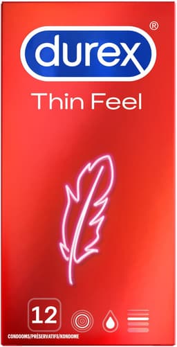 Durex Condooms Thin Feel 12st - 5 Stuks - Voordeelverpakking — thumbnail 1
