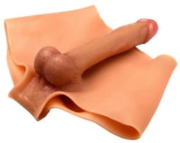 XR Brands Boner Briefs - Penis Panties - Medium erotisch kostuum - beige — thumbnail 5
