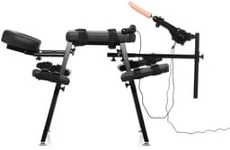 XR Brands - Obedience Bench Met Seksmachine - Zwart — thumbnail 6