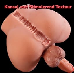Stotende Sextorso Marcel - Sexdoll - Mannelijke Sexpop - Sekspop voor Vrouwen - Masturbator voor Man - Vibrator voor Man — thumbnail 3