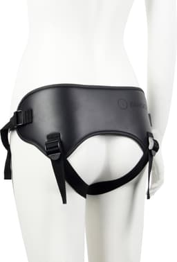 Banoch | Strap on harnas voor dildo's – verstelbaar in lengte – zacht neopreen om de heupen – universeel door 3 verschillende ringen voorbinddildo — thumbnail 9