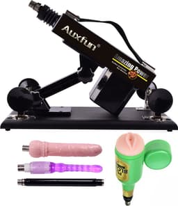 Pakket Stormi Seksmachine Auxfun Basic Met 4 opzetstukken — thumbnail 1