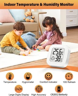 Thermometer hygrometer voor binnen — thumbnail 2