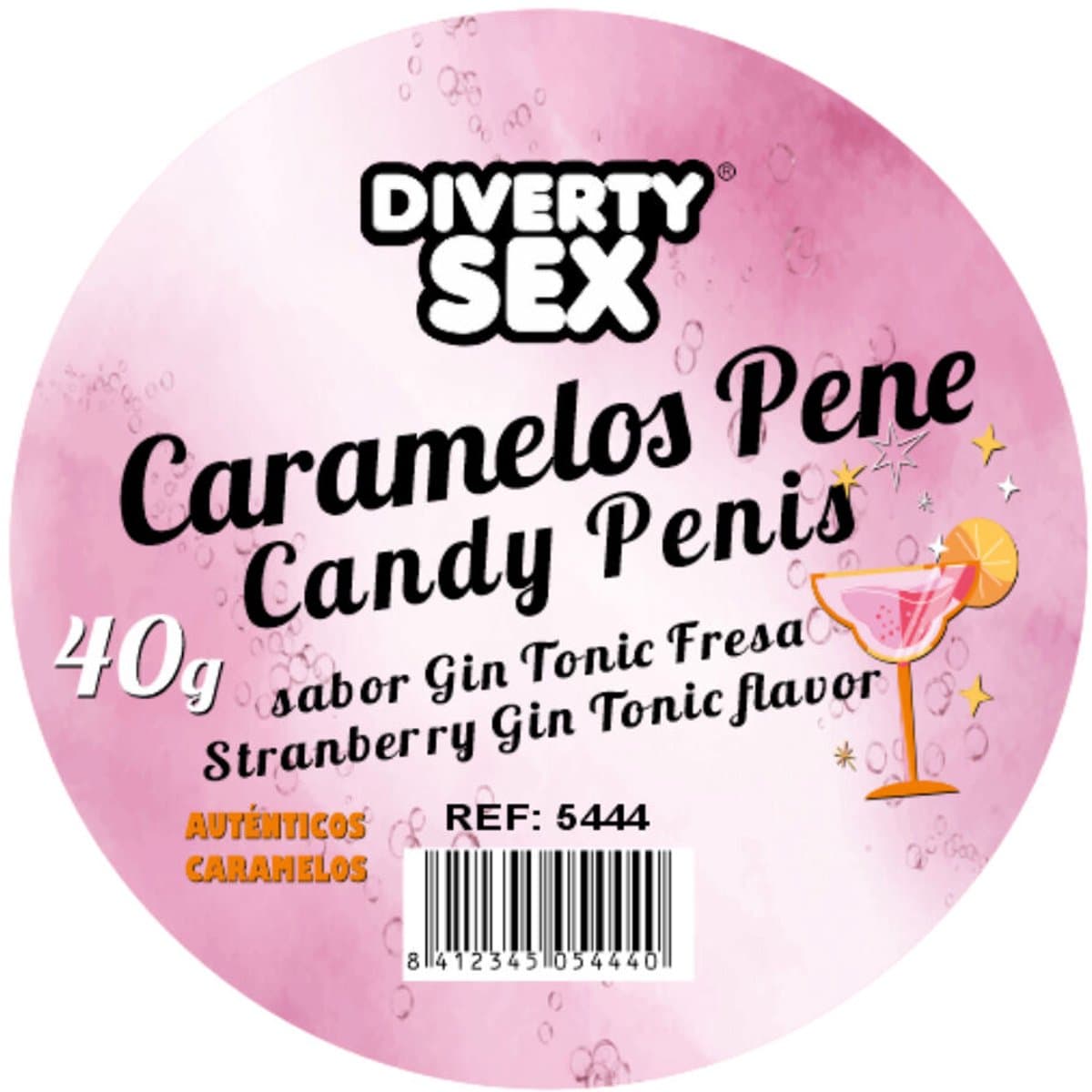 Penis Snoepjes met Gin & Tonic Smaak — afbeelding 1