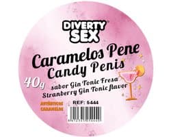 Penis Snoepjes met Gin & Tonic Smaak