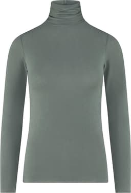 Pura Dames ondershirt lange mouwen met kasjmier kant elegant thermisch warm basislaag — thumbnail 4
