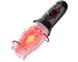 Tipstoys® PocketPussy Draaiende Masturbator - Blowjob Stimulator - Sex Toys voor Mannen