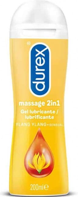 Durex - Massage Gel en Glijmiddel - Ylang Ylang - 200 ml — thumbnail 3