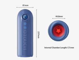 OTOUCH - Submarine Masturbator - Blauw — thumbnail 14