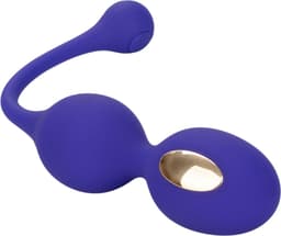CalExotics - Estim Dual Kegel Exerciser - Balls Blauw — thumbnail 4