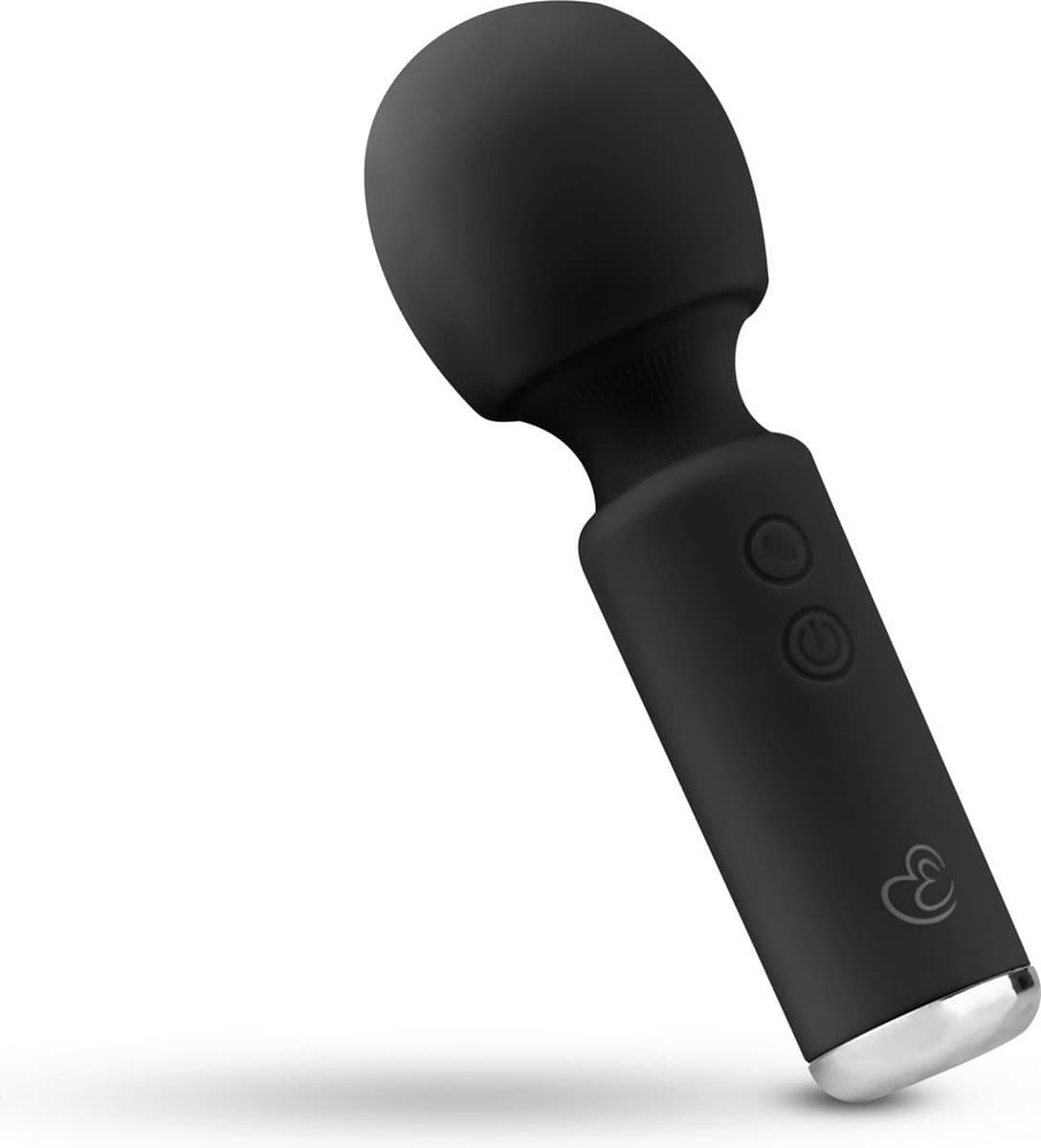 EasyToys - Mini Vibe Wand Vibrator - Oplaadbaar en Waterproof - Ook voor Massages - Wand Vibrator - Vibrator - Vibrators voor Mannen en Vrouwen - Sex Toys voor Mannen en Vrouwen - Vibrators - Zwart — afbeelding 1