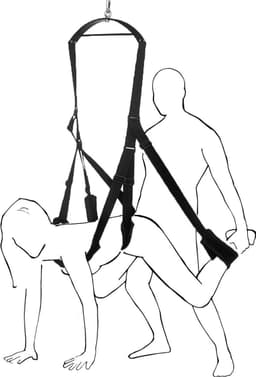 Pipedream Fetish Fantasy Swing Fantasy Swing zwart — thumbnail 3