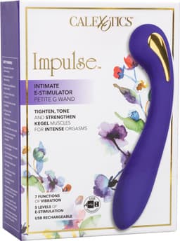 CalExotics - Estim Petite G Wand - Vibrators G-spot Blauw — thumbnail 2