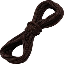 - C68304 - Decoratief gevlochten koord 5 meter x 4 mm - van polyester - kleur bruin — thumbnail 1