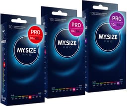 MY.SIZE PRO Condoom maat 5,6,7-60,64,69 mm, 3x10 condooms - pasvorm en een geschikte maat voor iedereen — thumbnail 1