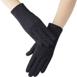 Dailygoods - CHENGZI 3 Paar Vrouwen UV Handschoenen Zon Bescherming Rijden Handschoenen Zomer Sunblock Handschoenen Voor Rijden Outdoor, Roze, Wit, zwart, One Size — thumbnail 5