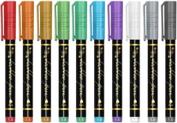 Body Paint Markers - Huid Verf Pennen - Creatieve Expressie - Vloeiende Inktstroom - 10 Kleuren - Multi — thumbnail 1