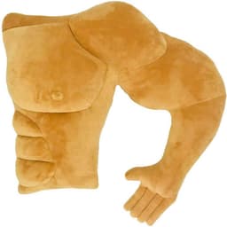SnelShoppen - Muscle Man Arm Body Pillow - Knuffel Pop, Gag Gift, Romantisch Cadeau voor Vriendin/Vrouw, Perfect voor Verjaardag, Valentijnsdag — thumbnail 1