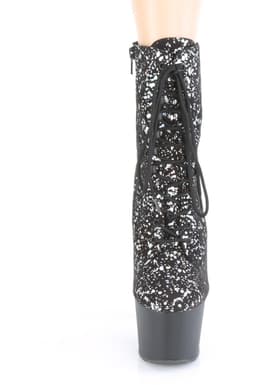 Pleaser - ADORE-1020SPLAT Plateau Laarzen, Paaldans schoenen - Paaldans schoenen - 37 Shoes - Zwart — thumbnail 2
