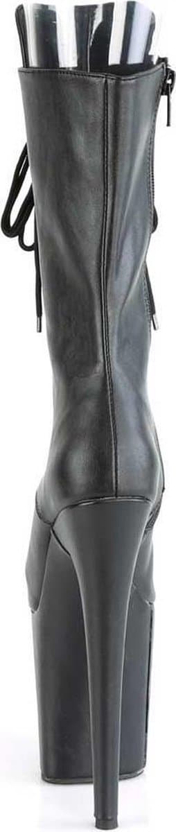 Pleaser - FLAMINGO-1051WR Plateau Laarzen, Paaldans schoenen - Paaldans schoenen - 39 Shoes - Zwart — thumbnail 5