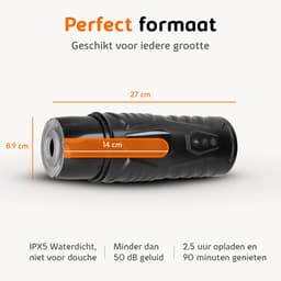 Sensual Desire® Shadow Knight – Automatische Masturbator – 7 Stoot & Roteer Standen – met Turboknop - Ultra Realistisch – Pocket Pussy – Masturbator voor Man – Sex Toys voor Mannen – Inclusief Erotische Luisterverhalen — thumbnail 4
