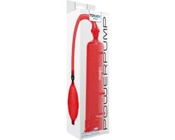 Toy Joy Power Pump - Penispomp - Rood - Ø 55 mm