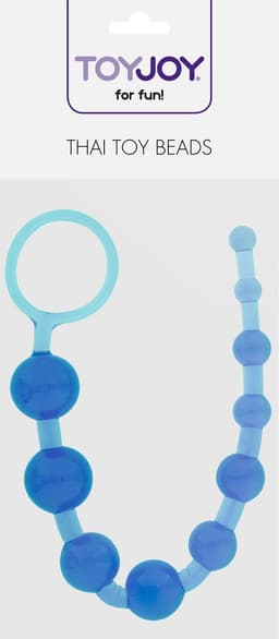 Toy Joy - Basics-Thai Toy Beads Blue-Dildo — thumbnail 2