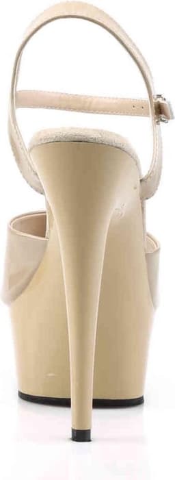 EU 45 = US 14 | DELIGHT-609 | 6 Heel, 1 3/4 PF Ankle Strap Sandal — thumbnail 4