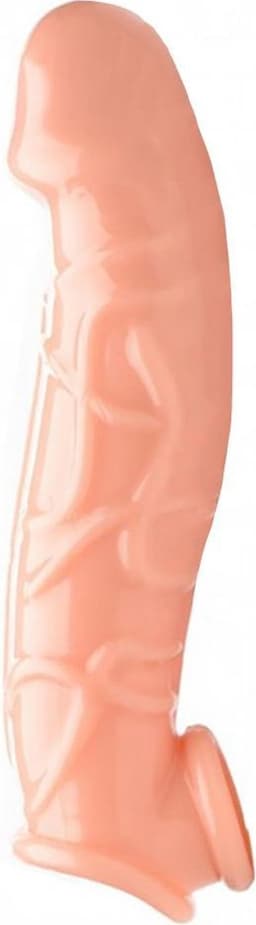 Size Matters Extender Gebogen Penissleeve - beige — thumbnail 1