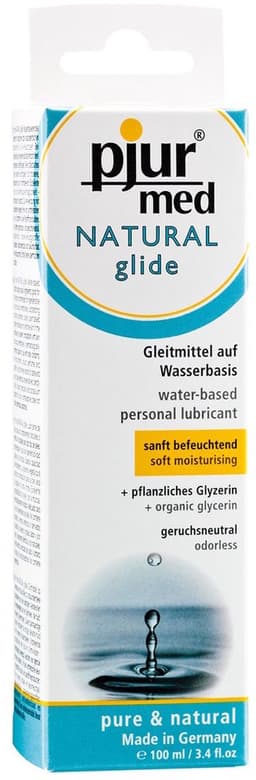 Pjur Med Natural Glide - Waterbasis Glijmiddel - 100 ml — thumbnail 10